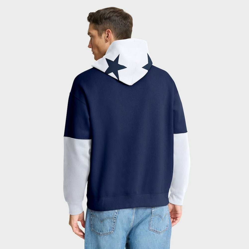 NFL Dallas Cowboys Helmet Retro Pullover Hoodie