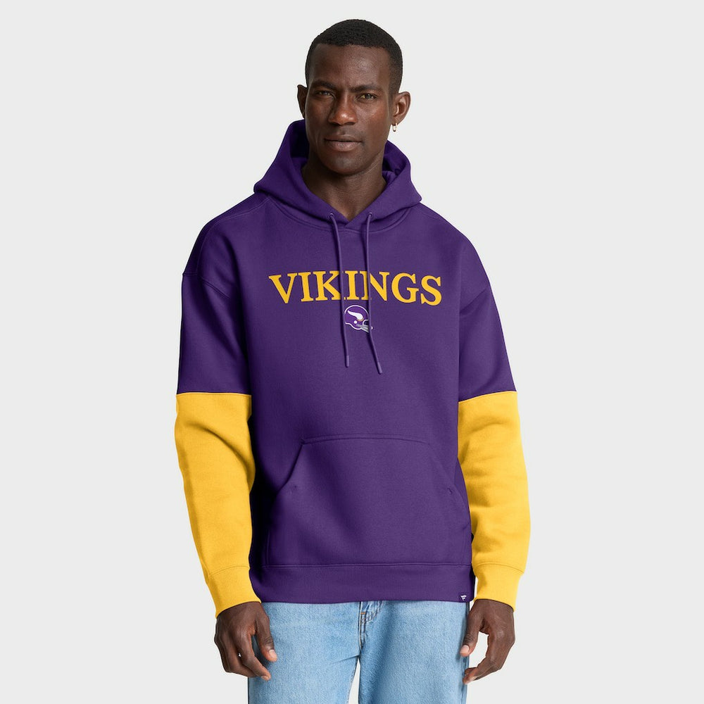 NFL Minnesota Vikings Helmet Retro Pullover Hoodie
