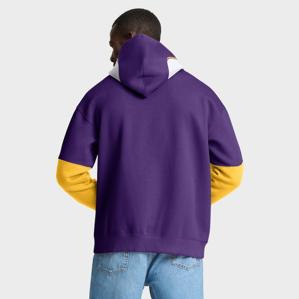 NFL Minnesota Vikings Helmet Retro Pullover Hoodie