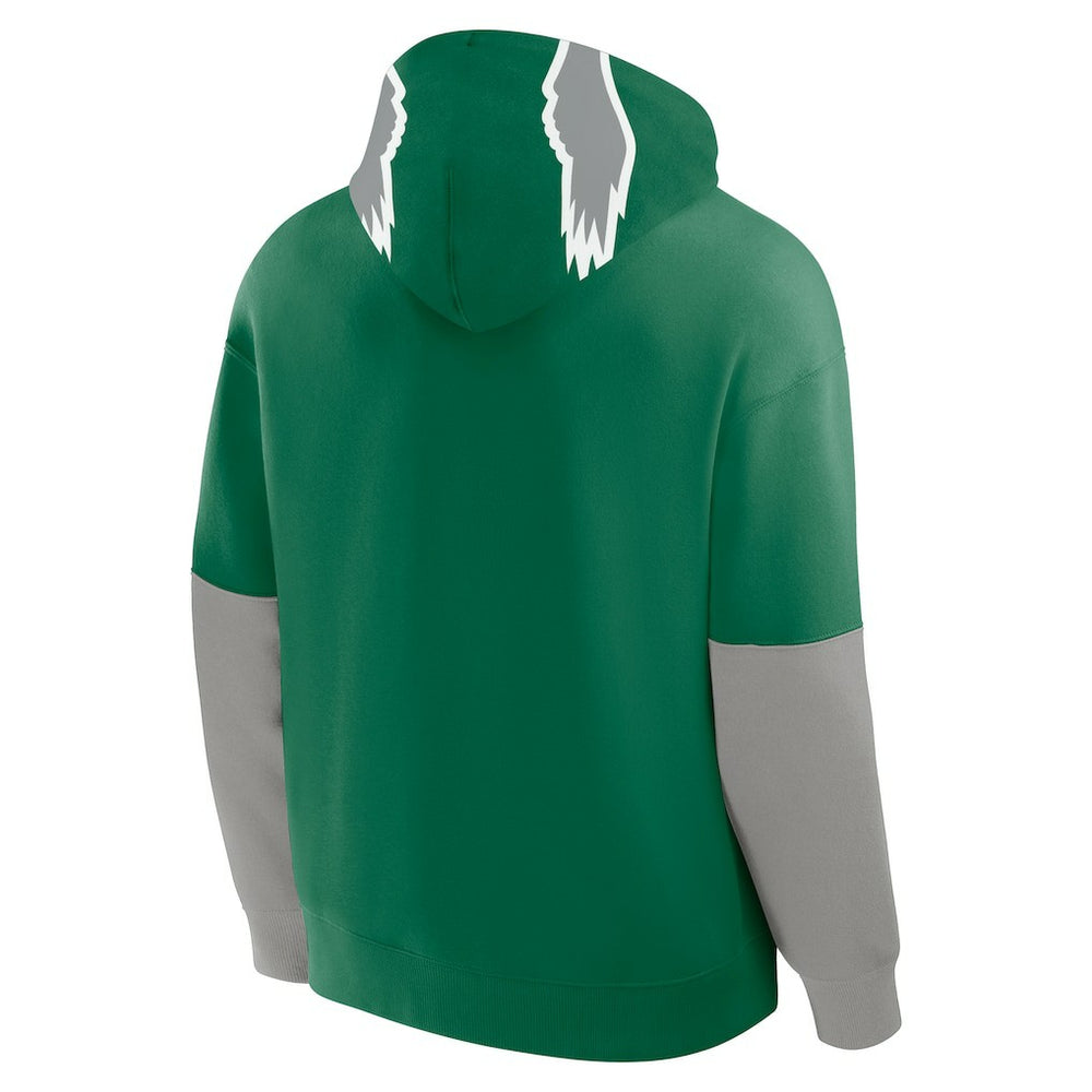 NFL Philadelphia Eagles Helmet Retro Pullover Hoodie