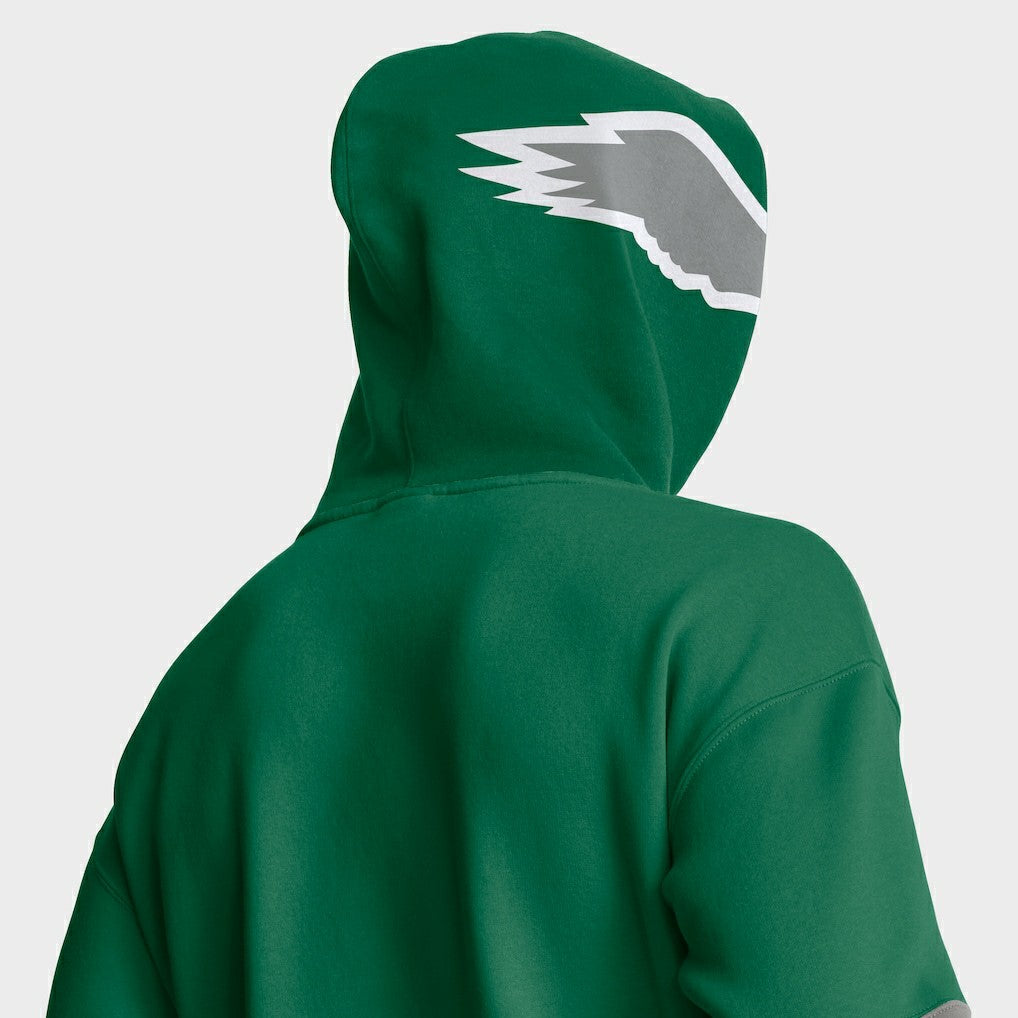 NFL Philadelphia Eagles Helmet Retro Pullover Hoodie