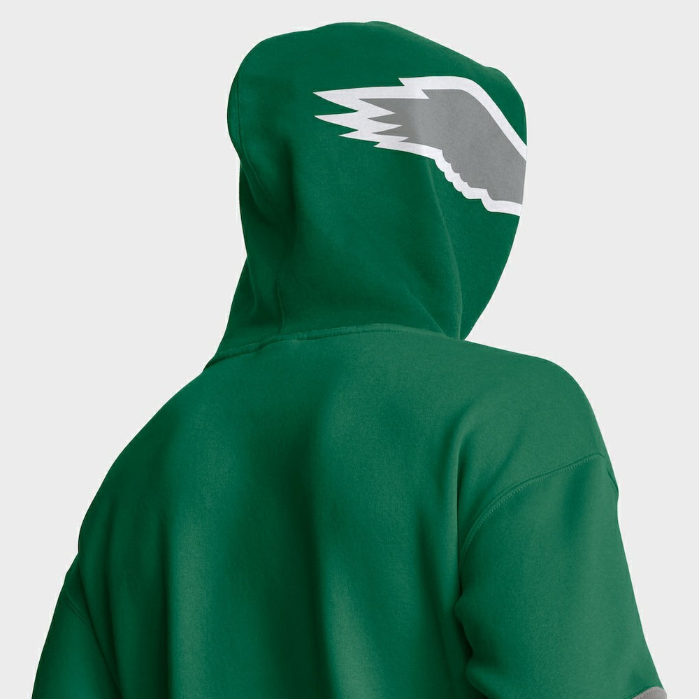 NFL Philadelphia Eagles Helmet Retro Pullover Hoodie