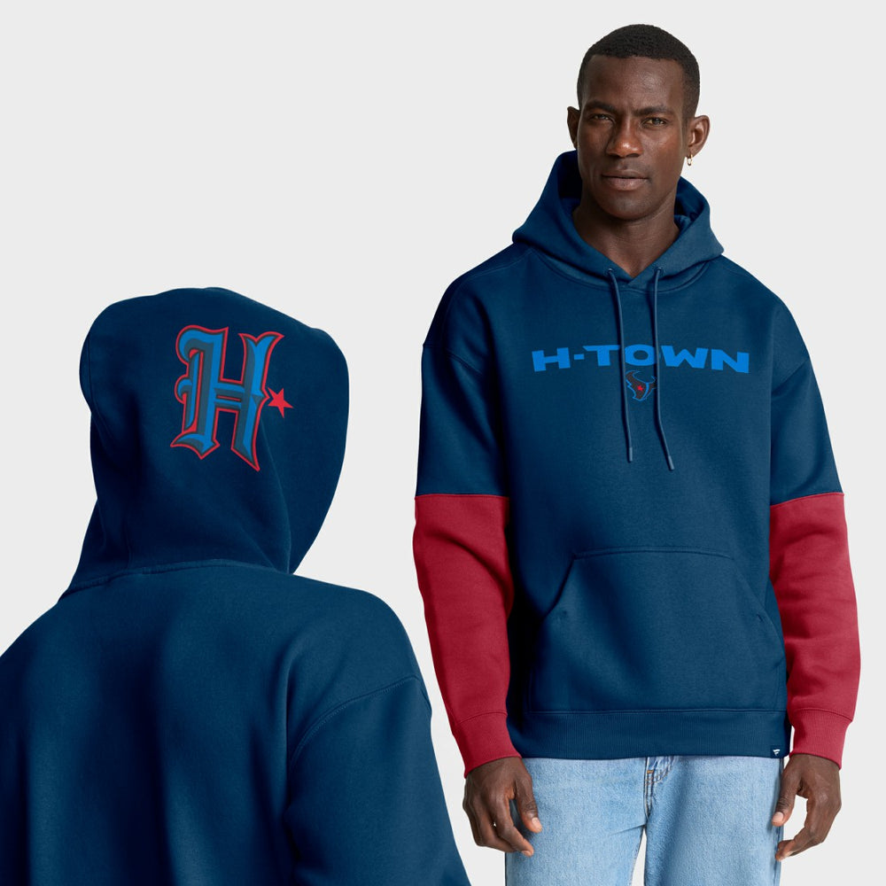 NFL Houston Texans Helmet Alt Pullover Hoodie