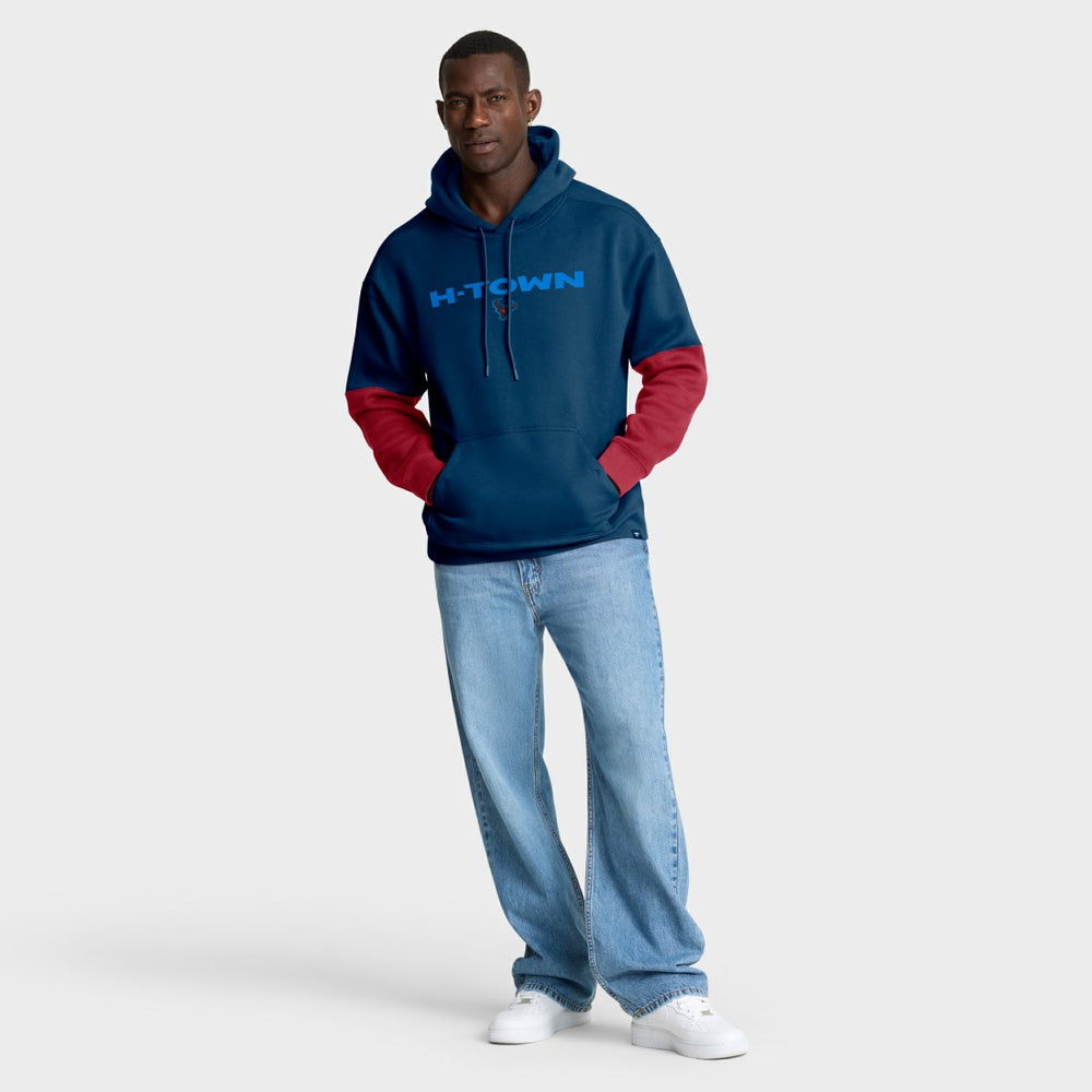 NFL Houston Texans Helmet Alt Pullover Hoodie