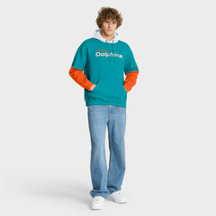 NFL Miami Dolphins Helmet Pullover Hoodie