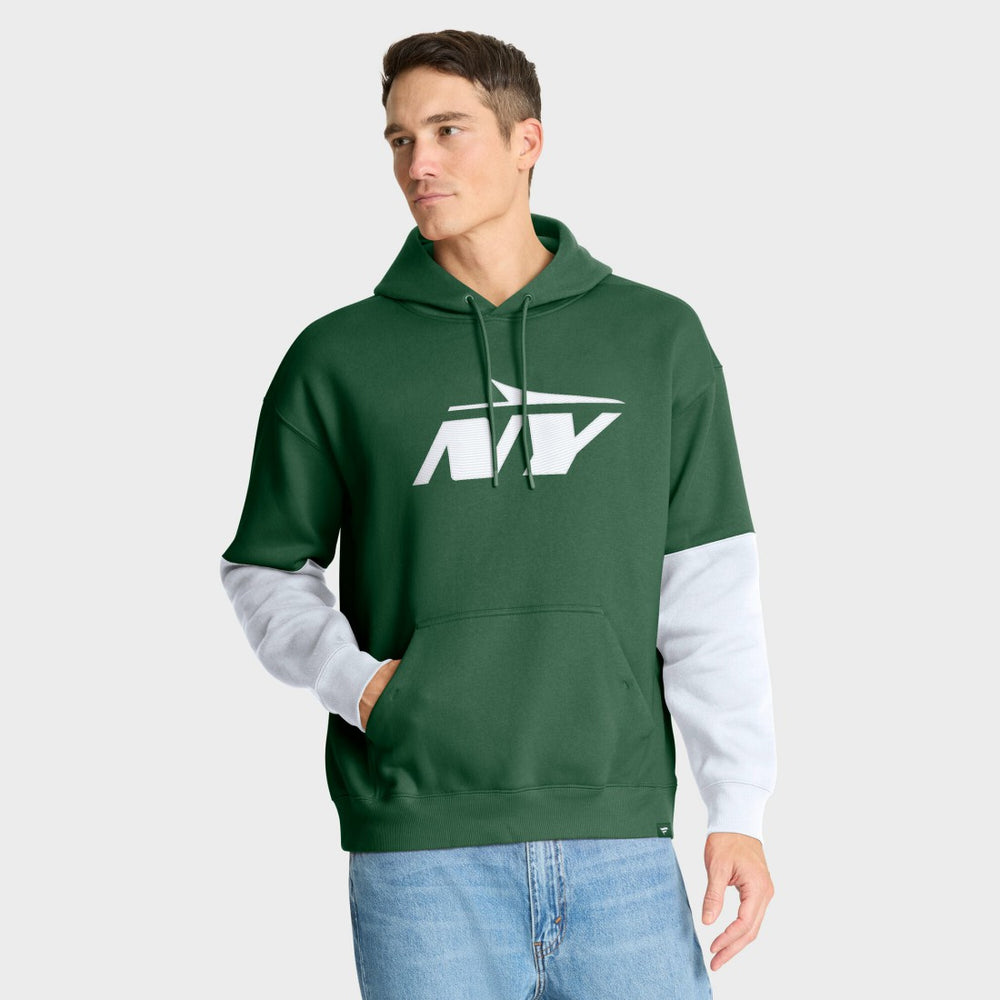 NFL New York Jets Helmet Pullover Hoodie
