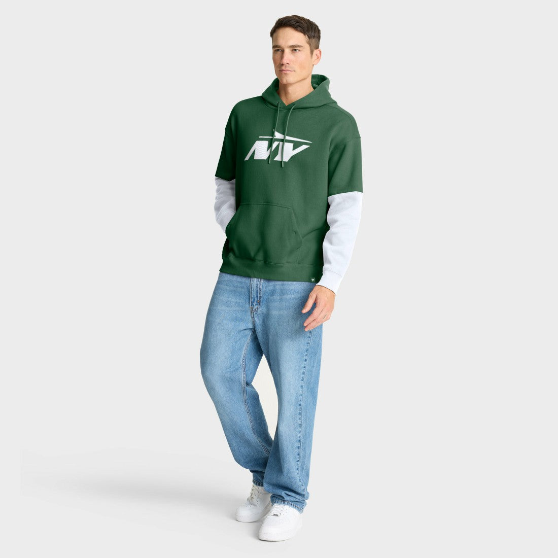 NFL New York Jets Helmet Pullover Hoodie