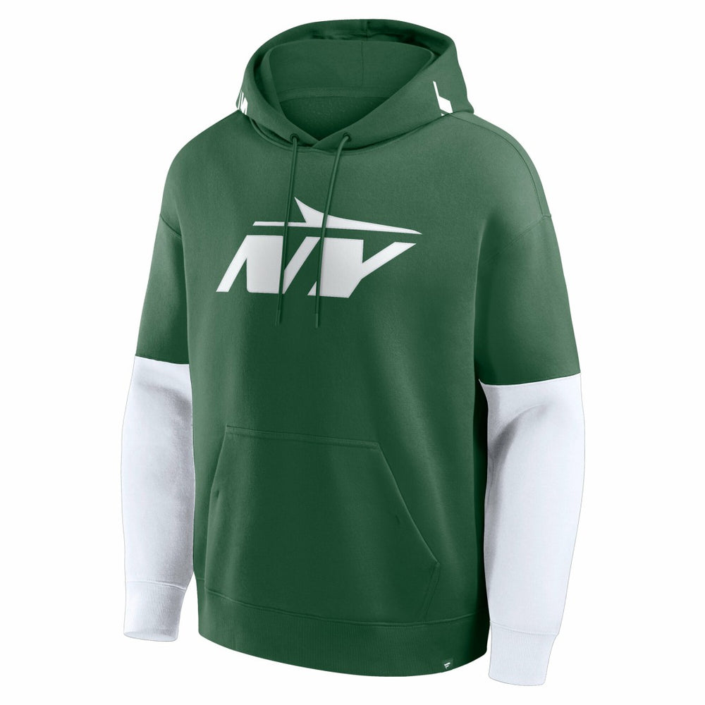 NFL New York Jets Helmet Pullover Hoodie