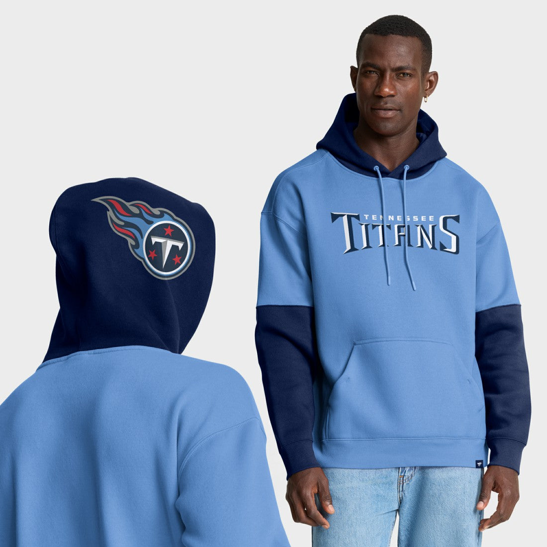 NFL Tennessee Titans Helmet Pullover Hoodie
