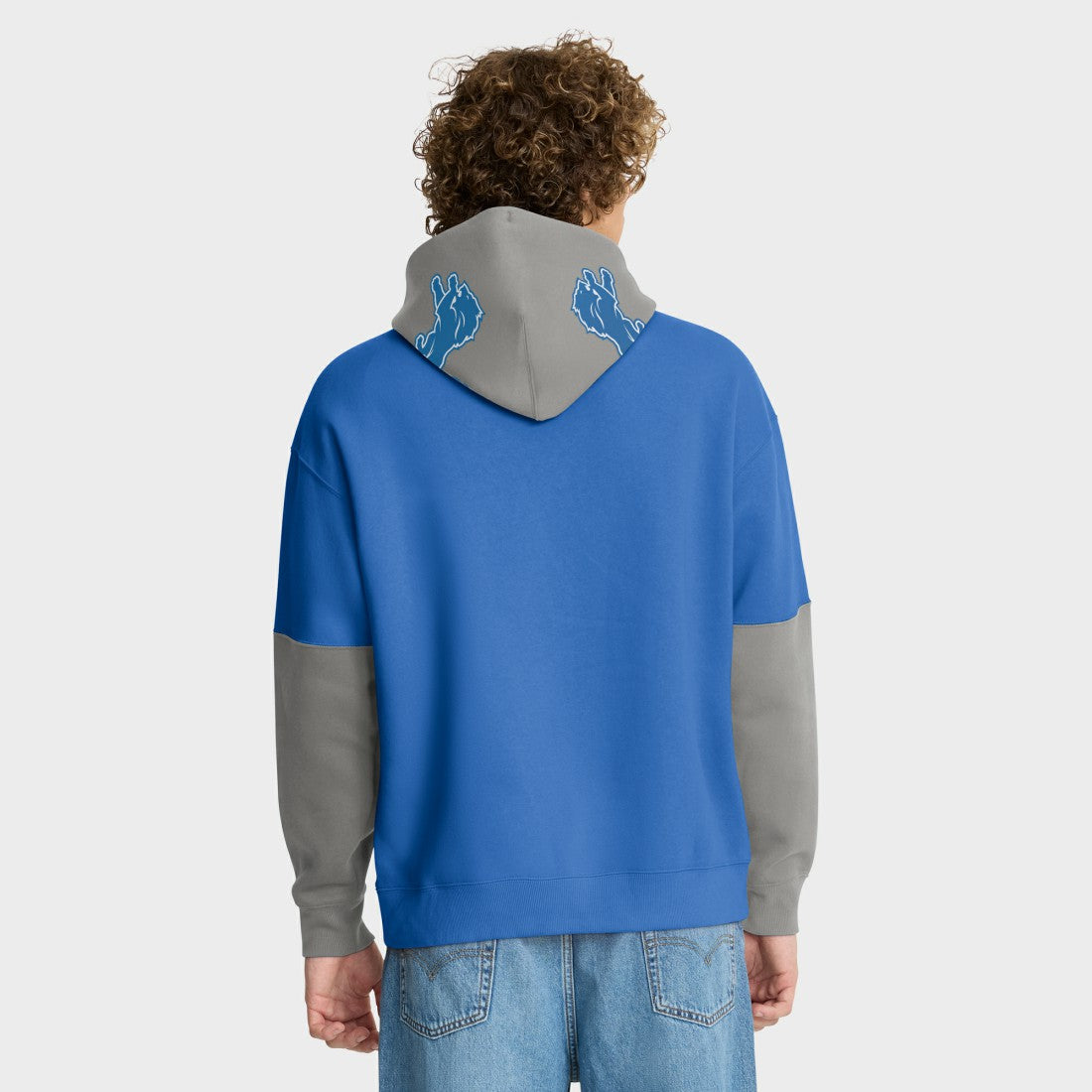 NFL Detroit Lions Helmet Pullover Hoodie