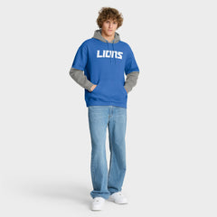 NFL Detroit Lions Helmet Pullover Hoodie