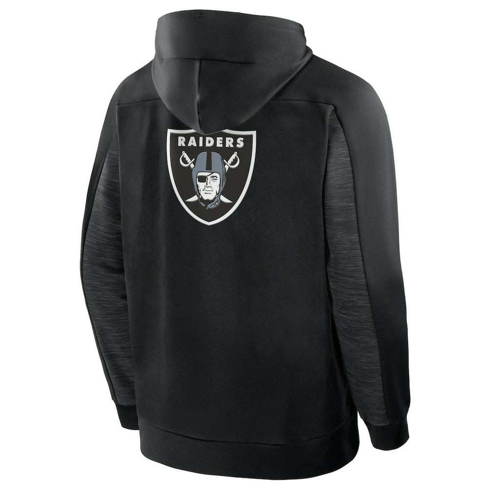 NFL Las Vegas Raiders Checkdown Pass Full-Zip Hoodie