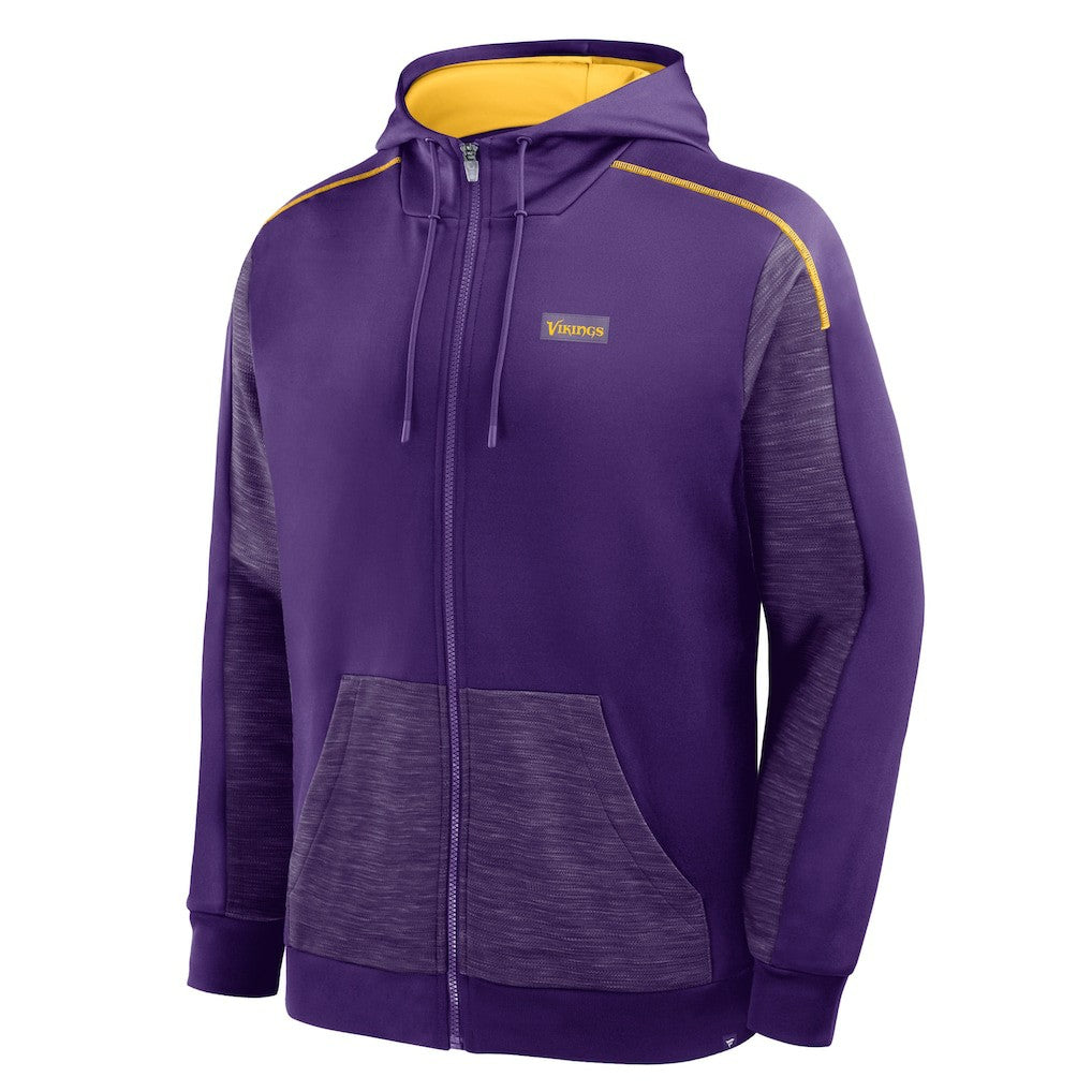 NFL Minnesota Vikings Checkdown Pass Full-Zip Hoodie