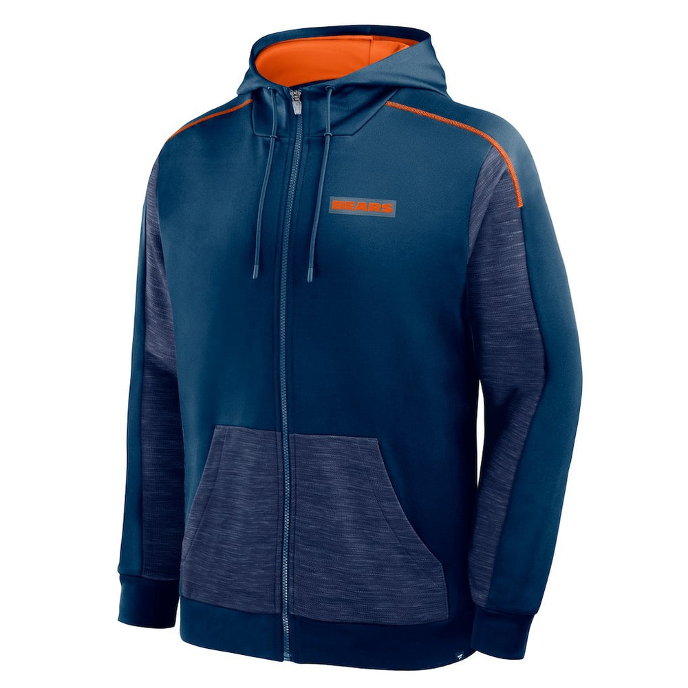 NFL Chicago Bears Checkdown Pass Full-Zip Hoodie
