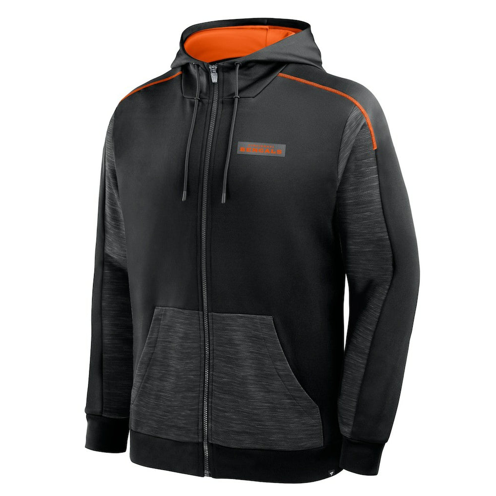NFL Cincinnati Bengals Checkdown Pass Full-Zip Hoodie