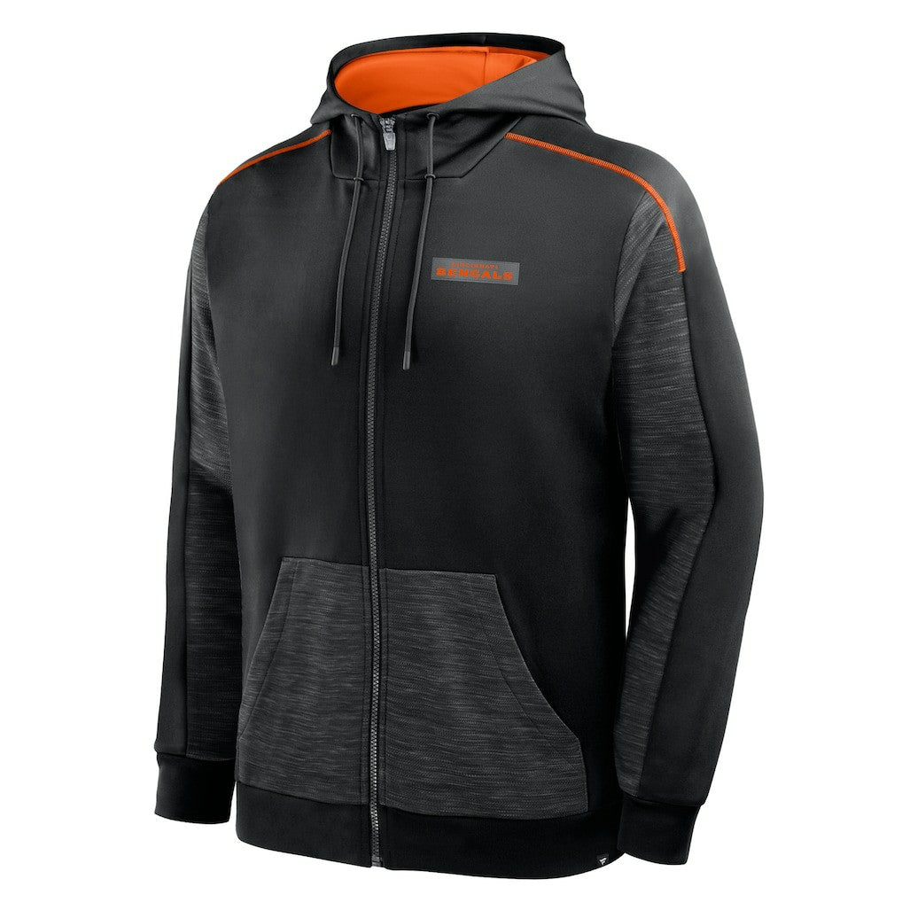 NFL Cincinnati Bengals Checkdown Pass Full-Zip Hoodie