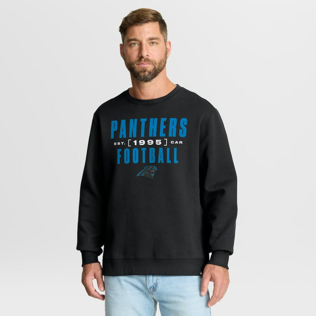 NFL Carolina Panthers Powerful Throw Legacy Pullover Sweatshirt