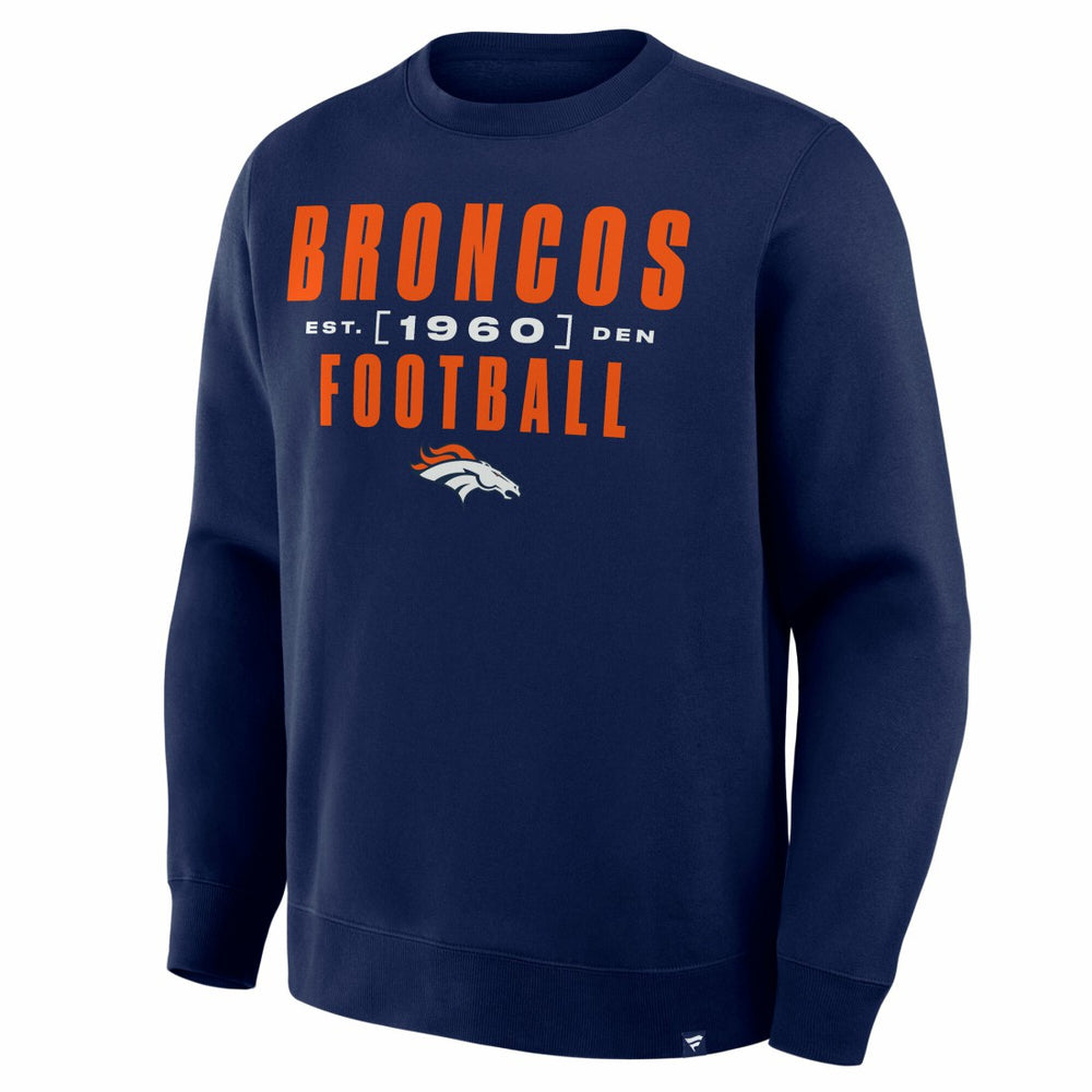NFL Denver Broncos Powerful Throw Legacy Pullover Sweatshirt