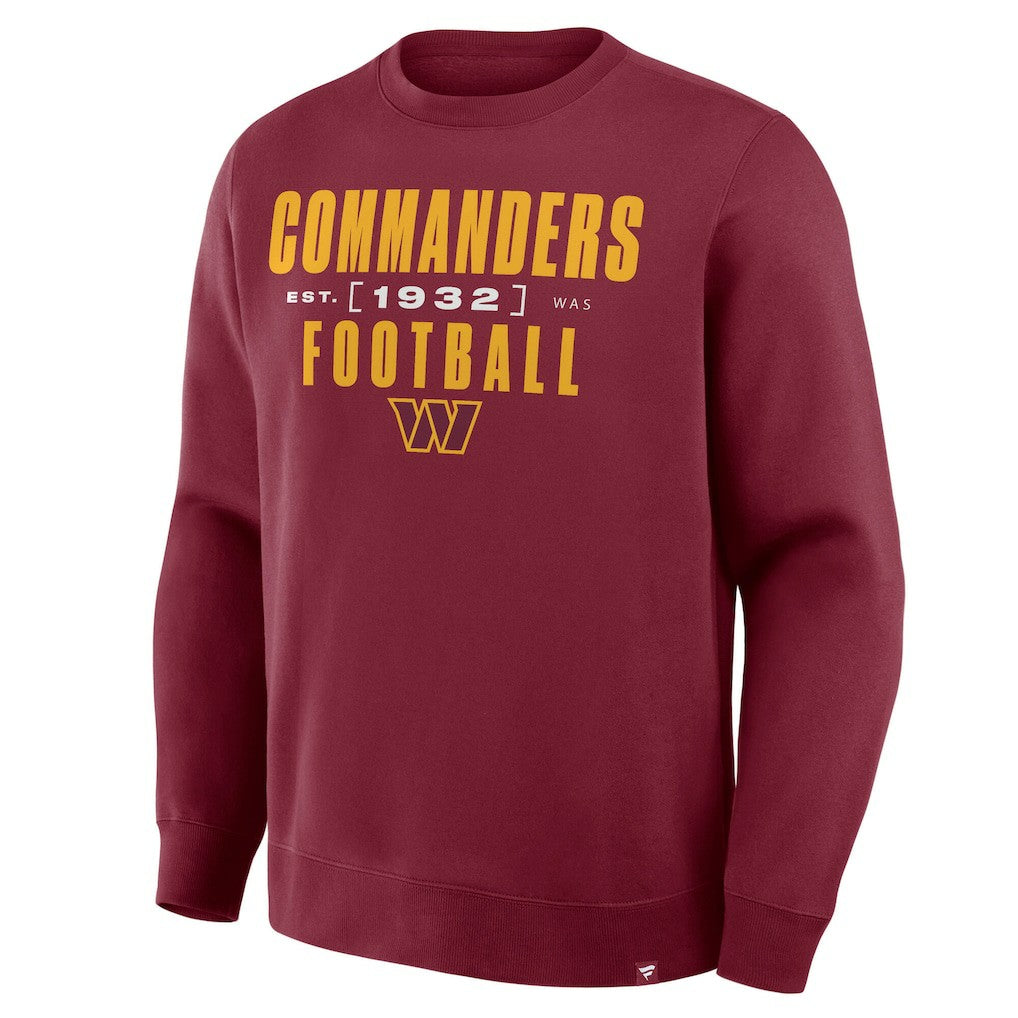 NFL Washington Commanders Powerful Throw Legacy Pullover Sweatshirt