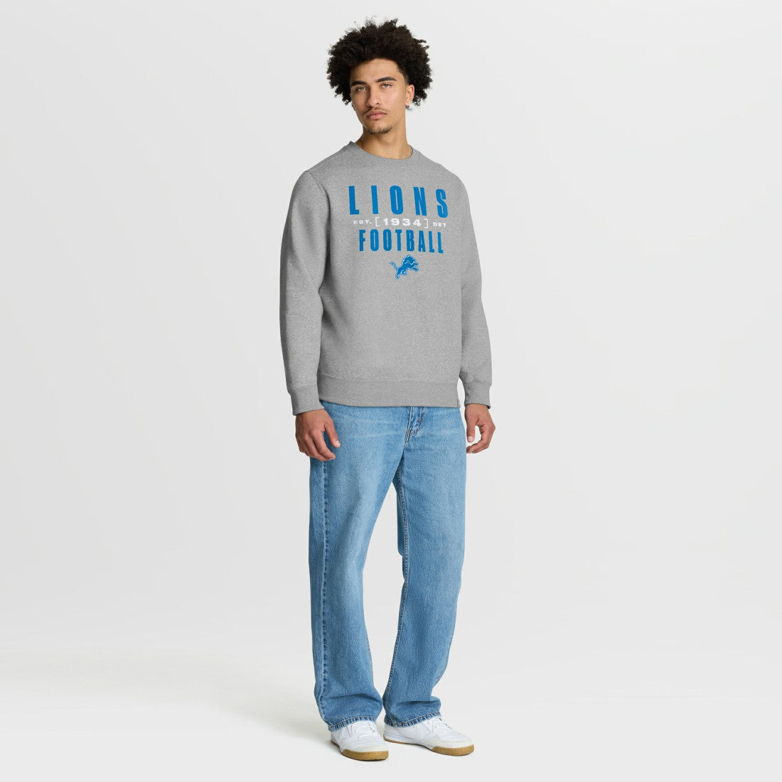 NFL Detroit Lions Powerful Throw Legacy Pullover Sweatshirt