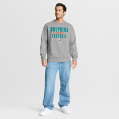 NFL Miami Dolphins Powerful Throw Legacy Pullover Sweatshirt