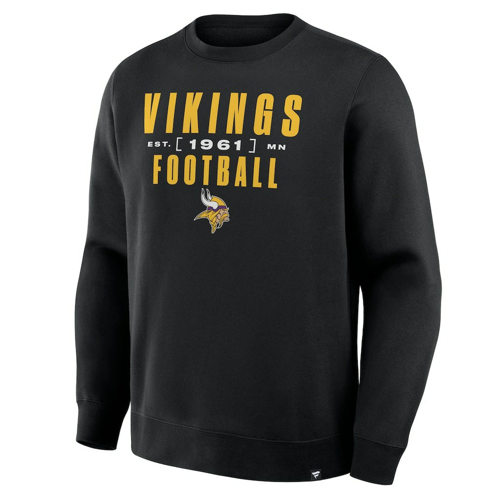 NFL Minnesota Vikings Powerful Throw Legacy Pullover Sweatshirt