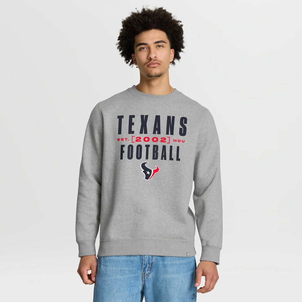 NFL Houston Texans Powerful Throw Legacy Pullover Sweatshirt