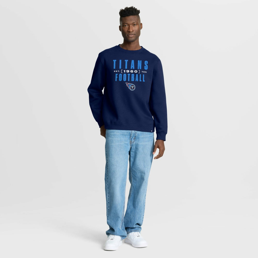 NFL Tennessee Titans Powerful Throw Legacy Pullover Sweatshirt