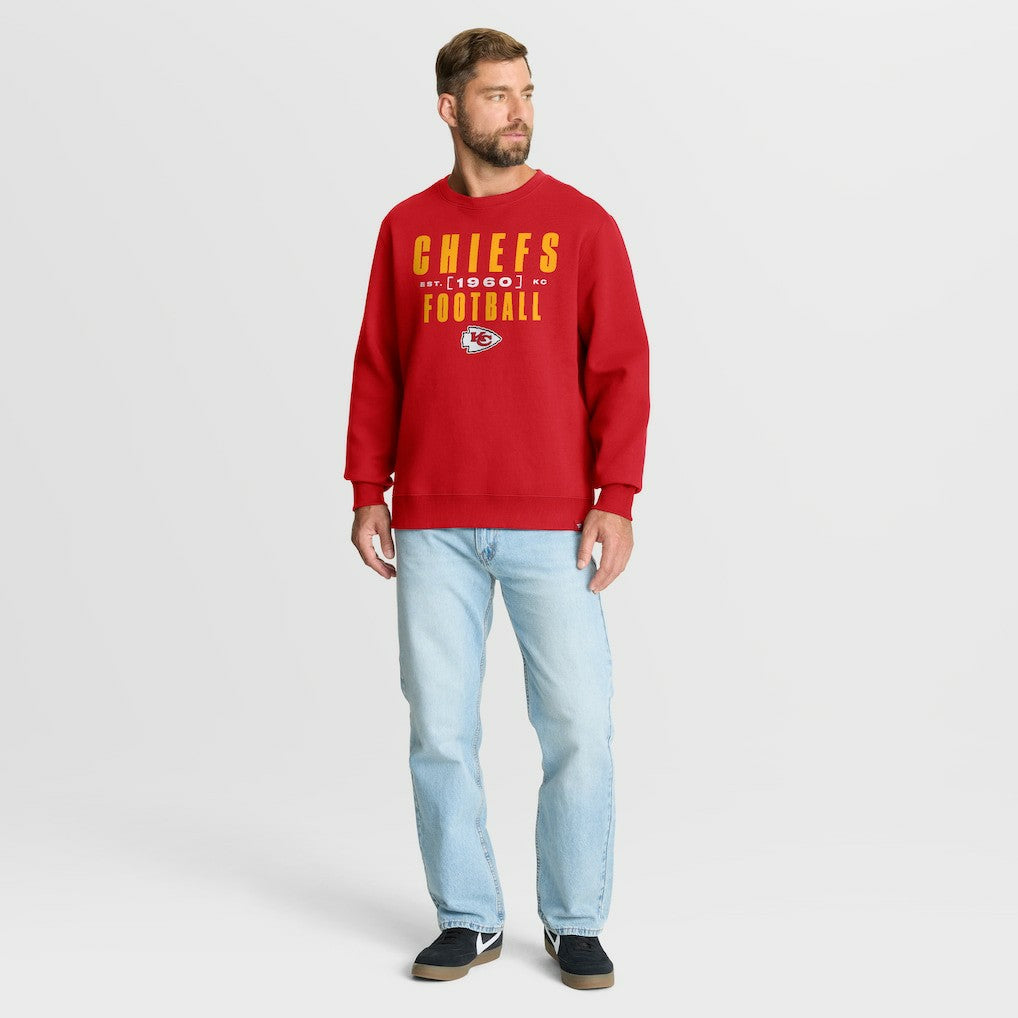 NFL Kansas City Chiefs Powerful Throw Legacy Pullover Sweatshirt