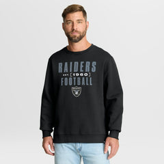 NFL Las Vegas Raiders Powerful Throw Legacy Pullover Sweatshirt