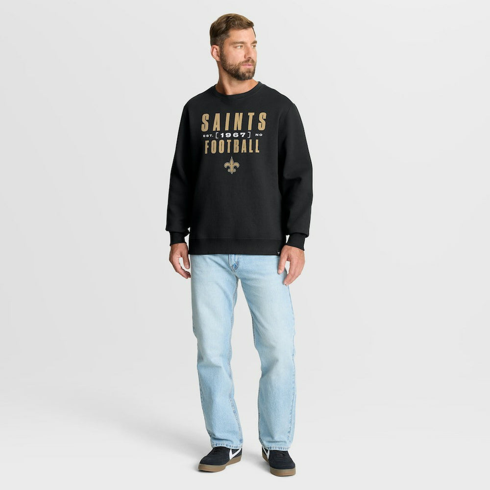 NFL New Orleans Saints Powerful Throw Legacy Pullover Sweatshirt