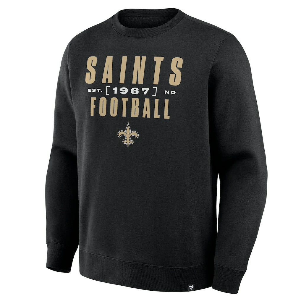 NFL New Orleans Saints Powerful Throw Legacy Pullover Sweatshirt