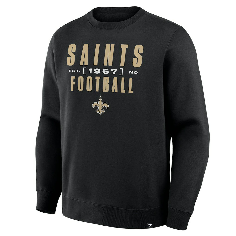 NFL New Orleans Saints Powerful Throw Legacy Pullover Sweatshirt