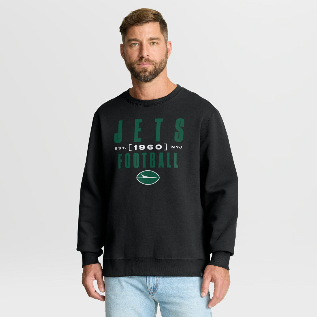 NFL New York Jets Powerful Throw Legacy Pullover Sweatshirt