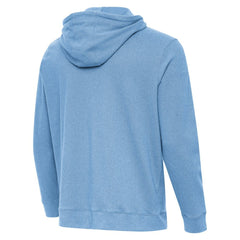 San Diego Padres Antigua Cloud Pullover Hoodie - Heather Powder Blue