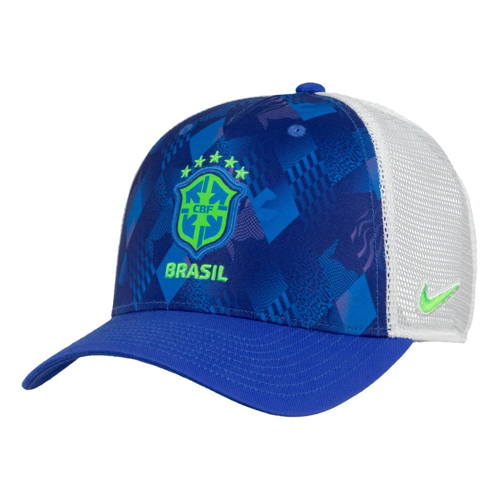 Brazil National Team Unisex Rise Printed Trucker Adjustable Hat / Soccer Hot sale