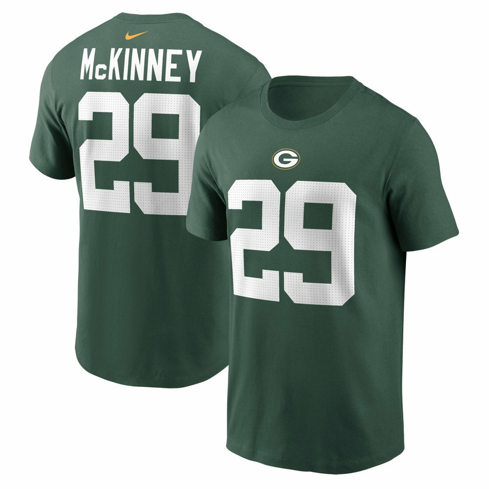 NFL Green Bay Packers Xavier McKinney  Name & Number T-Shirt