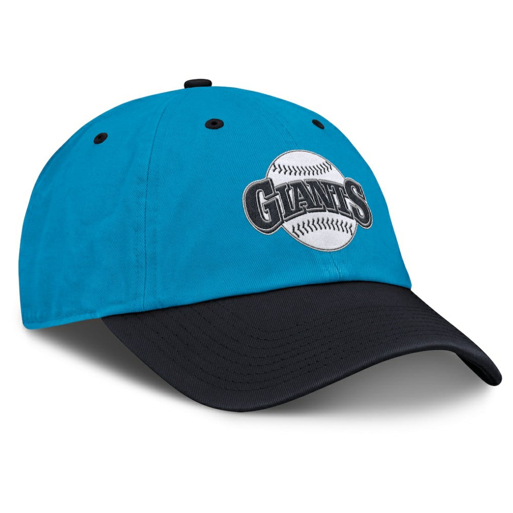 San Francisco Giants Neon 90s Club Adjustable Hat - Blue/Navy | Nike