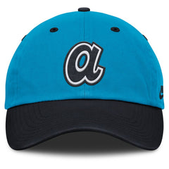 Atlanta Braves Neon 90s Club Adjustable Hat - Blue/Navy | Nike