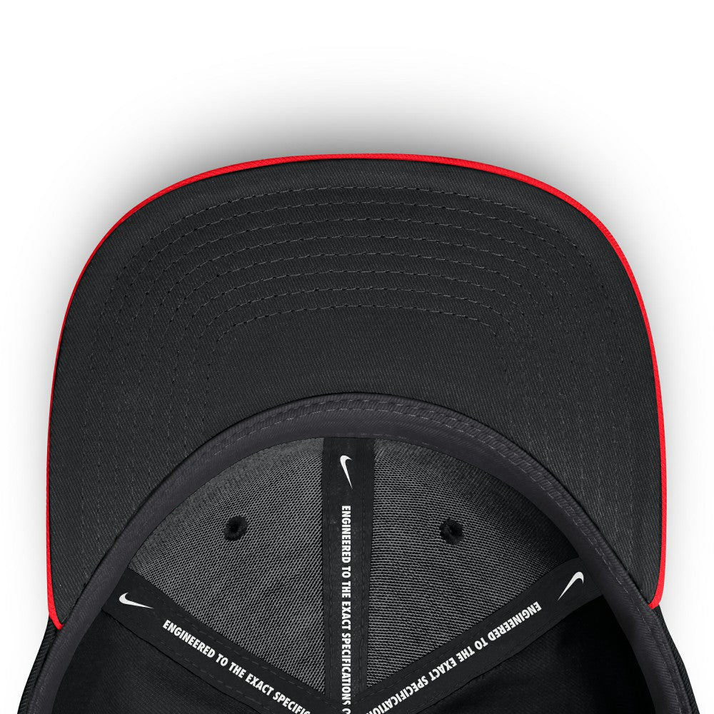 New York Mets Neon 90s Rise SwooshFlex Hat - Crimson/Black | Nike