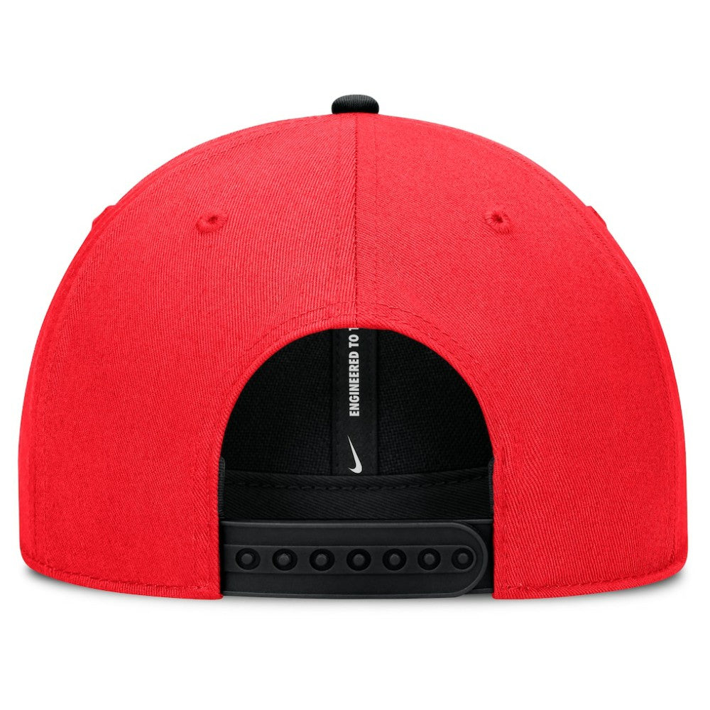 Philadelphia Phillies Neon 90s Rise Adjustable Hat - Crimson/Black | Nike