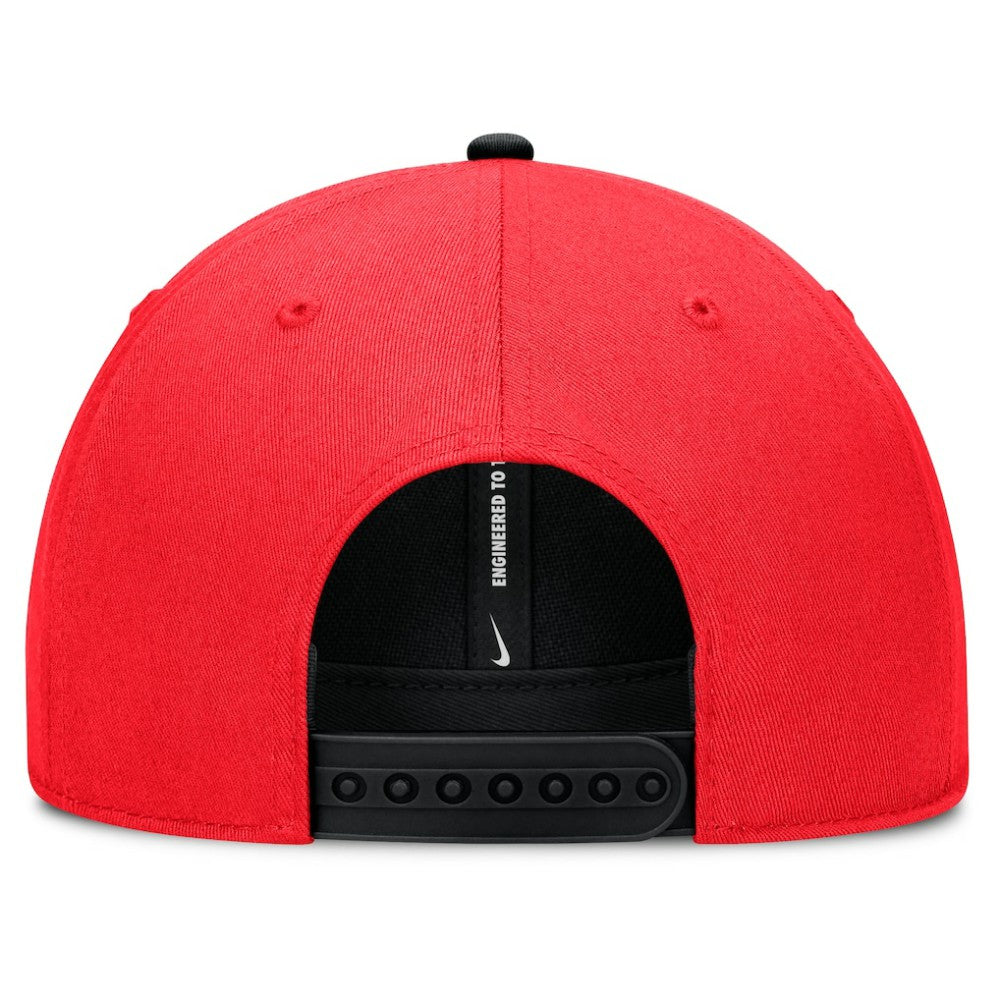 St. Louis Cardinals Neon 90s Rise Adjustable Hat - Crimson/Black | Nike