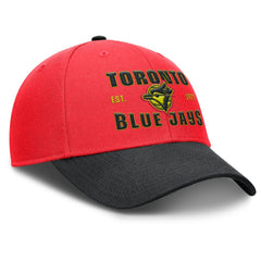 Toronto Blue Jays Neon 90s Rise Adjustable Hat - Crimson/Black | Nike