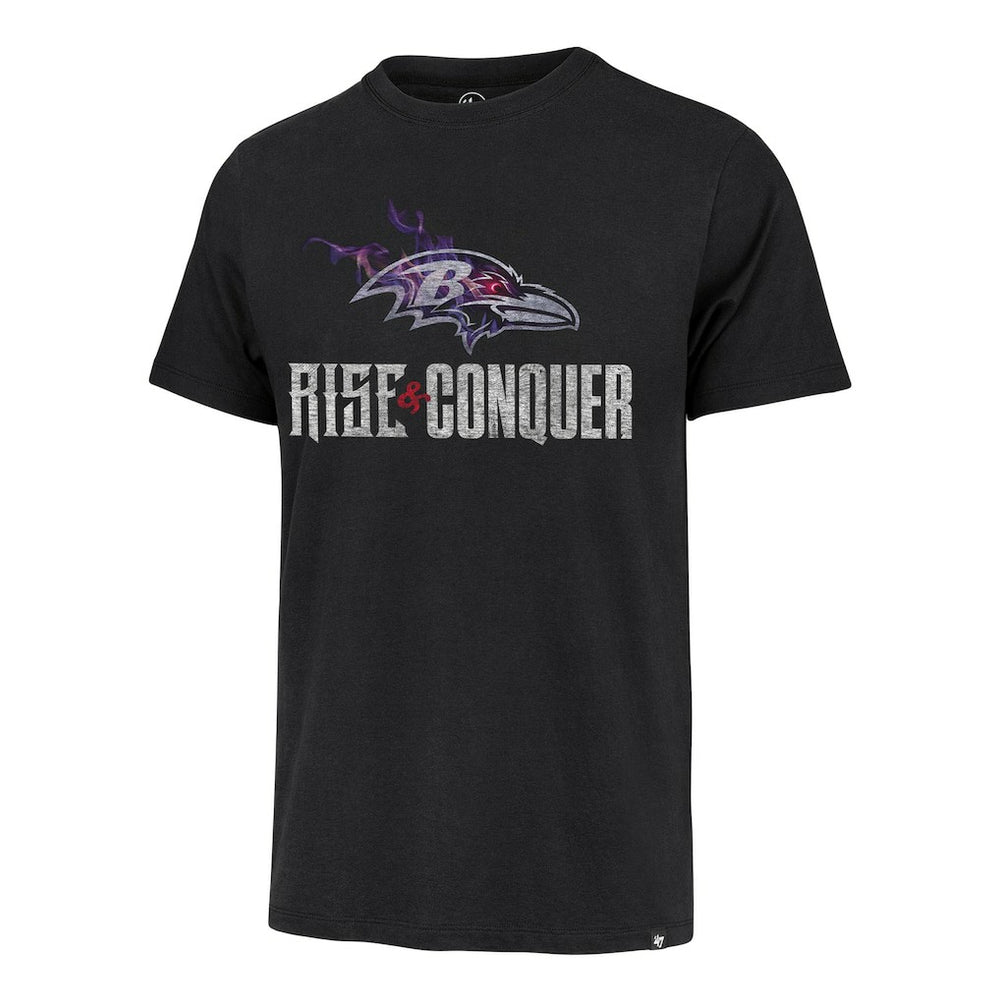 NFL Baltimore Ravens '47 Rise and Conquer Franklin T-Shirt
