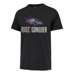 NFL Baltimore Ravens '47 Rise and Conquer Franklin T-Shirt
