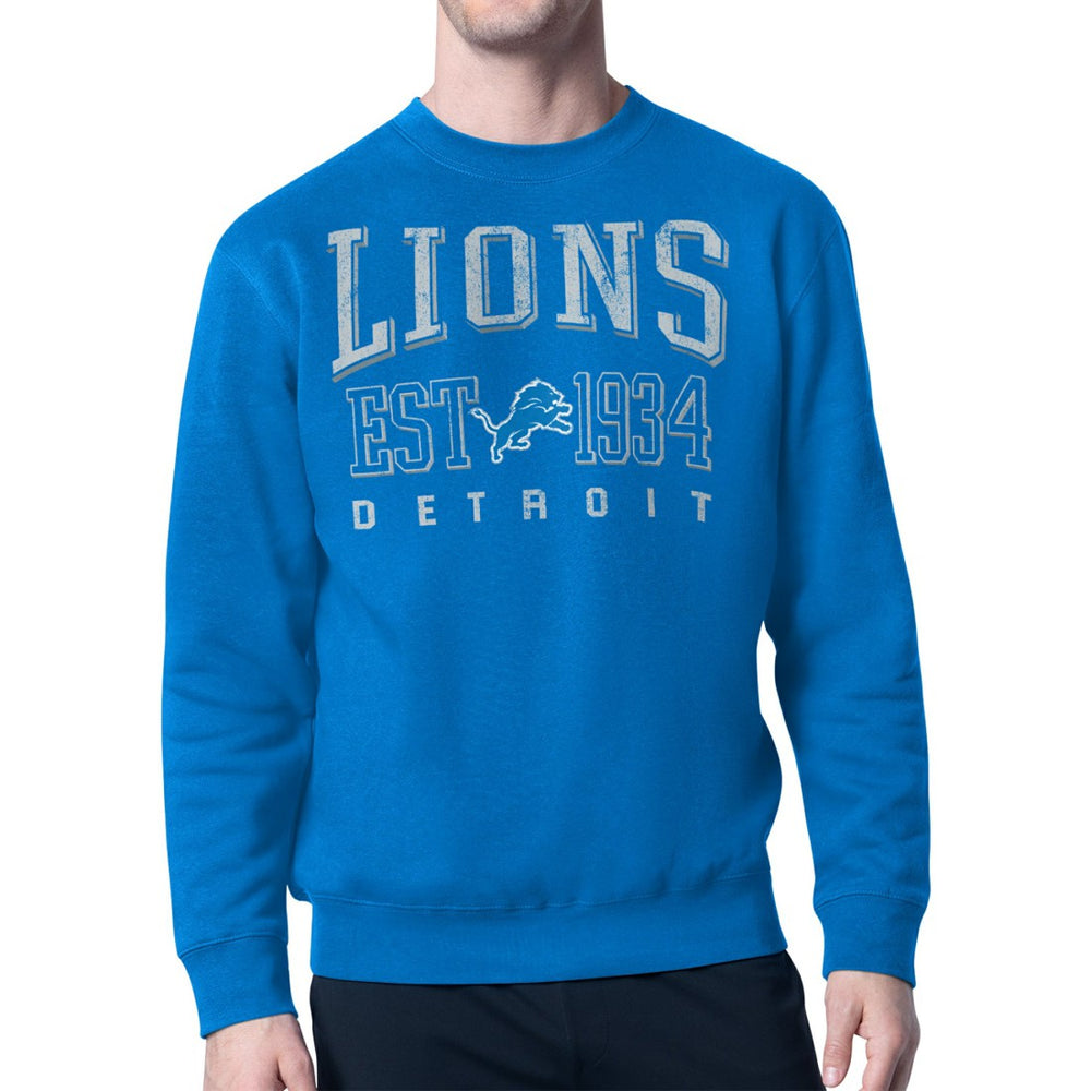NFL Detroit Lions Starter Retro Team Logo Pullover Sweatshirt