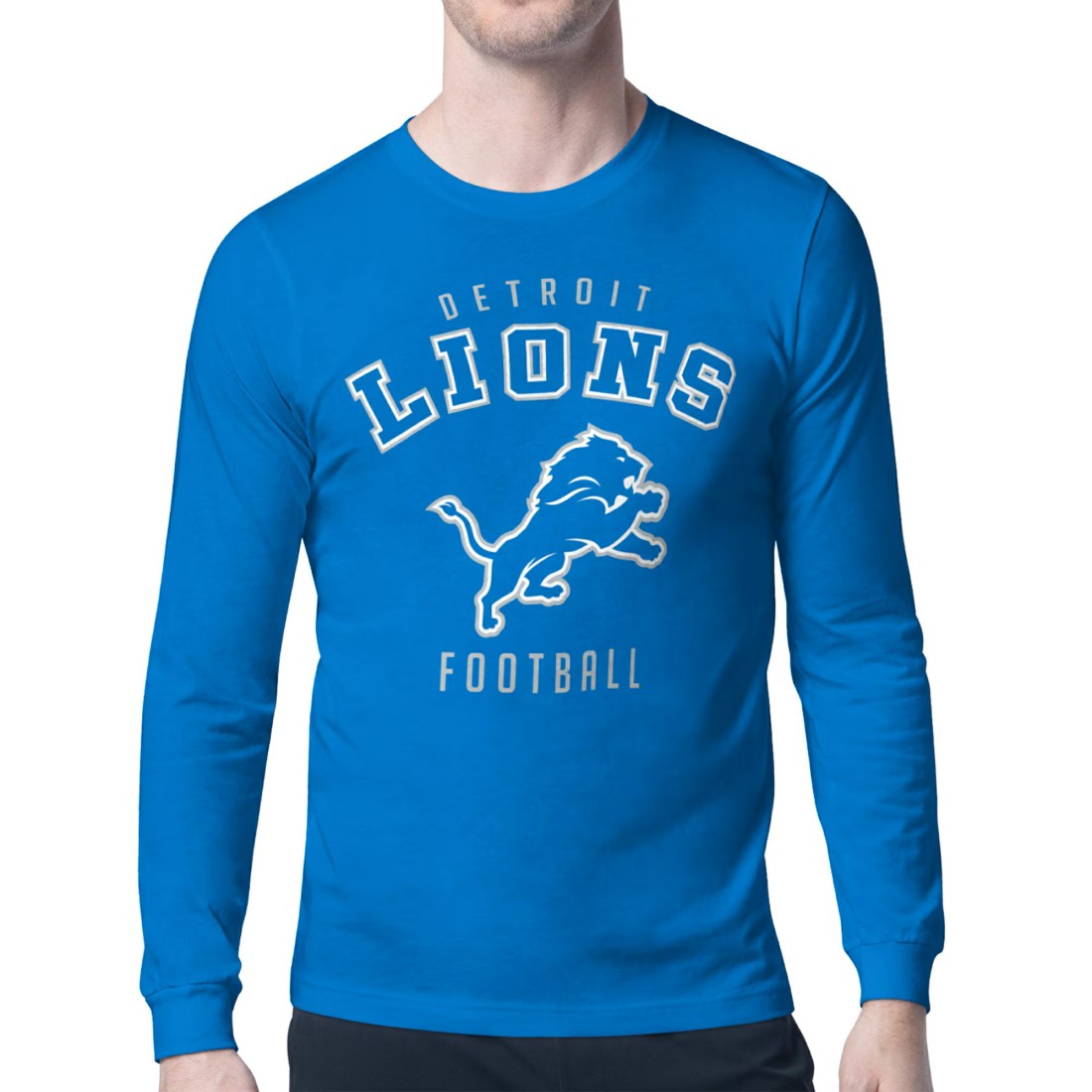 NFL Detroit Lions Starter City Team Logo Long Sleeve T-Shirt