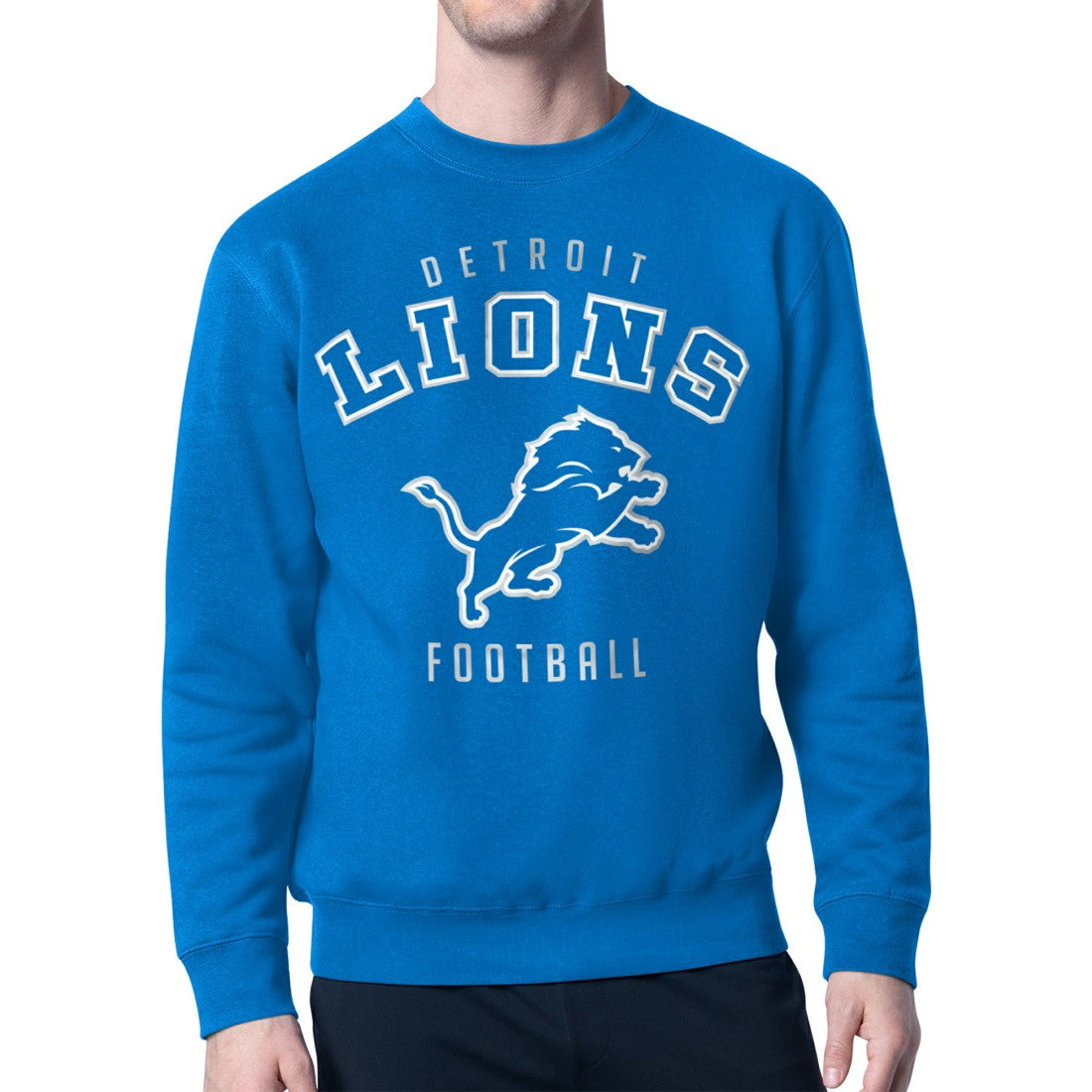 NFL Detroit Lions Starter City Team Logo Pullover Sweatshirt