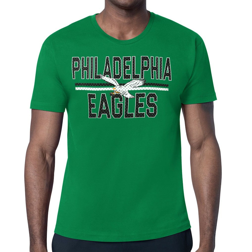NFL Philadelphia Eagles Starter Mesh Look Retro Logo T-Shirt