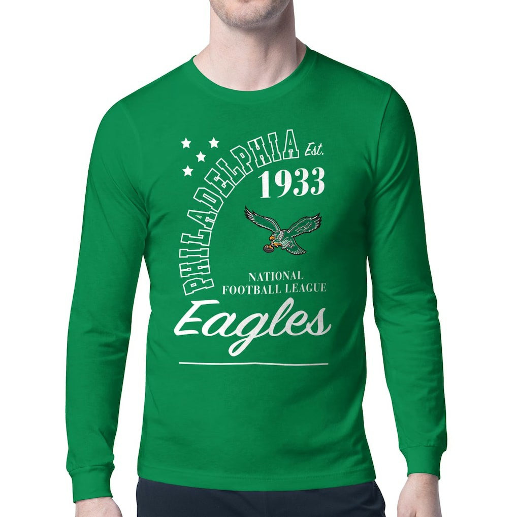 NFL Philadelphia Eagles Starter Retro Team Logo Long Sleeve T-Shirt